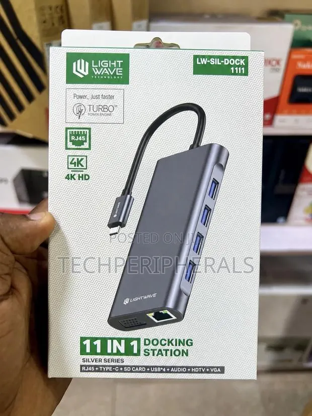 Lightwave Lw-Sil-Dock-11i1 – 11-in-1 Usb-C Docking Station · Photo 1