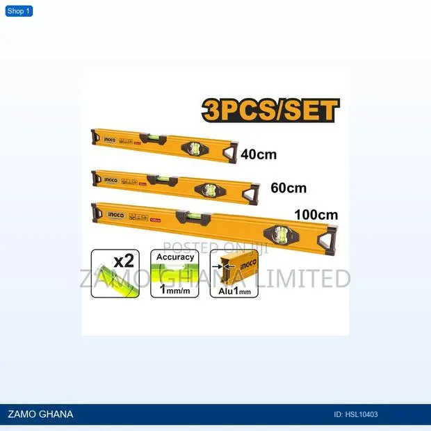 Spirit Level - Hsl10403 · Photo 1
