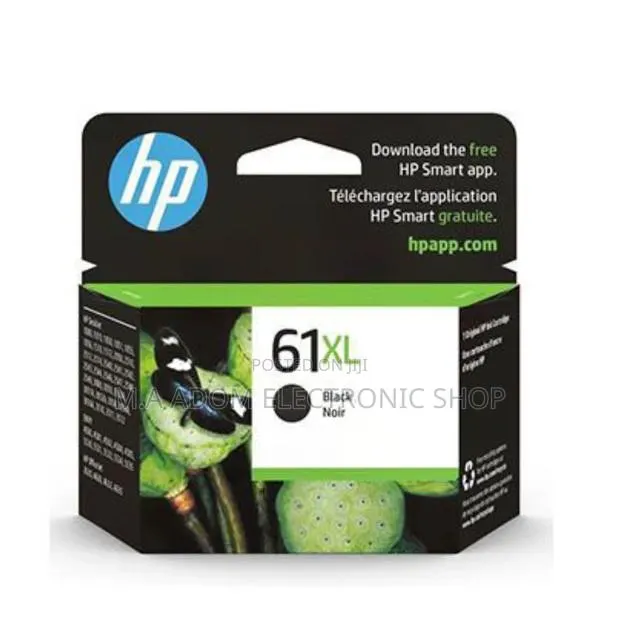 Hp 61 Black High-Yield Ink Catridge · Photo 1