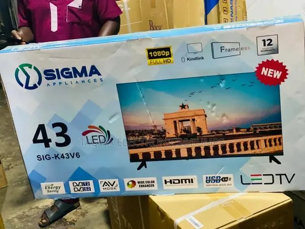 Tv Sigma 43" Digital Satellite Tv · Photo 1