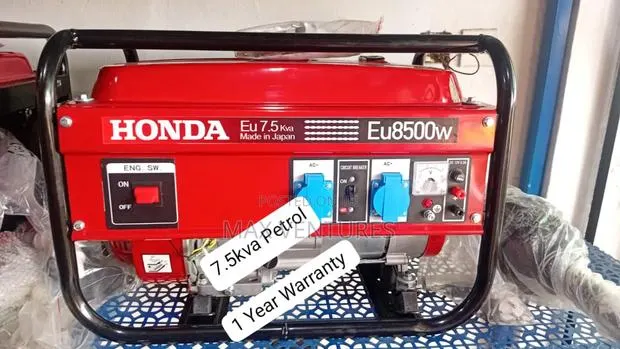 7.5kva 8500watts Honda Petrol Generator Quantum Matrix · Photo 1