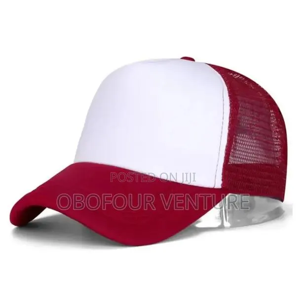 TWO-TONE Trucker Hat Mesh Back Snapback Baseball Cap Solid. · Photo 1
