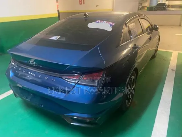 Hyundai Elantra 2021 Blue · Photo 1