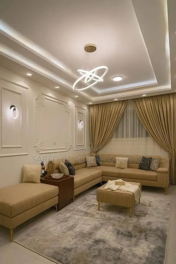 Quality Living Room Curtains Cream Colour · Photo 1