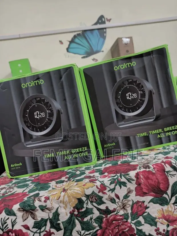 Oraimo Airdock Strong Airflow Portable Desktop Fan · Photo 1