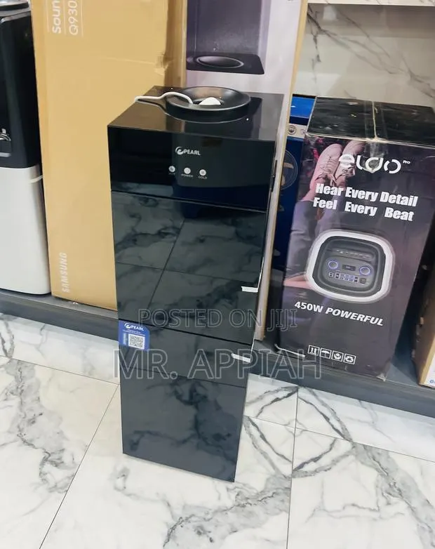 Get Pearl 2 Tray PWD 4015 Electric Water Dispenser Black Hot/Cold · Photo 1