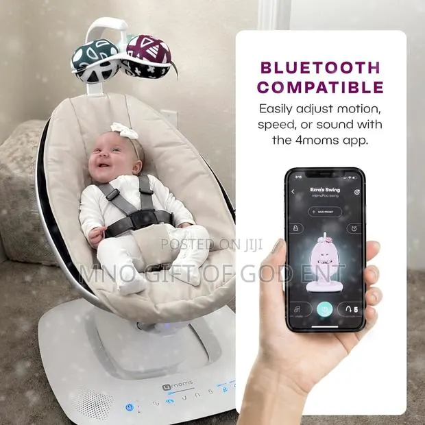4moms Mamaroo Multi-Motion Baby Swing, Bluetooth From U.S. · Photo 1