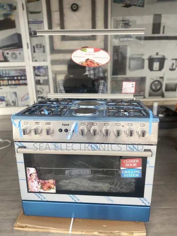 Affordable and Stylish Ferre 2 Electric 4 Gas Cooker Oven and Grill · Photo 1
