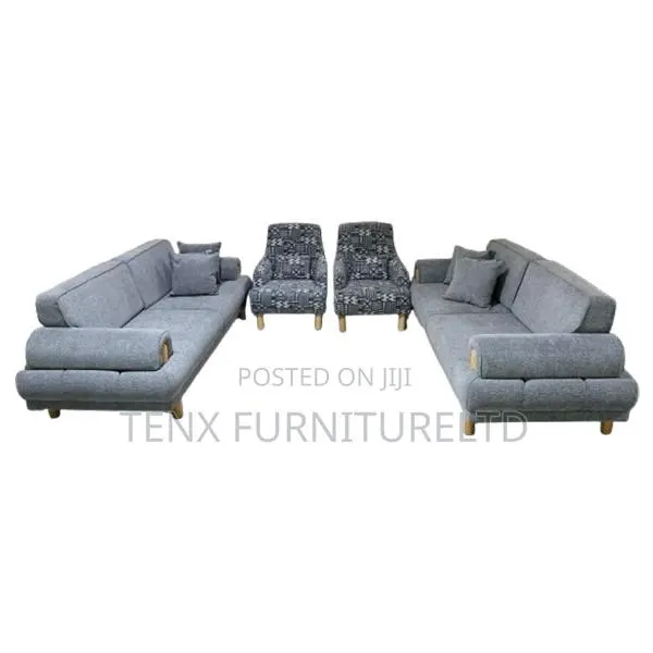 Sofa Set 3+3+1+1 Chair Walnut (Accasia) · Photo 1