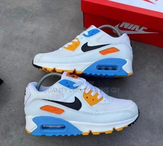 Airmax 90 Orange Blue · Photo 1