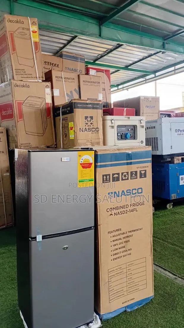 Nasco 116L Bottom Freezer Refrigerator – NASD2-14FL · Photo 1