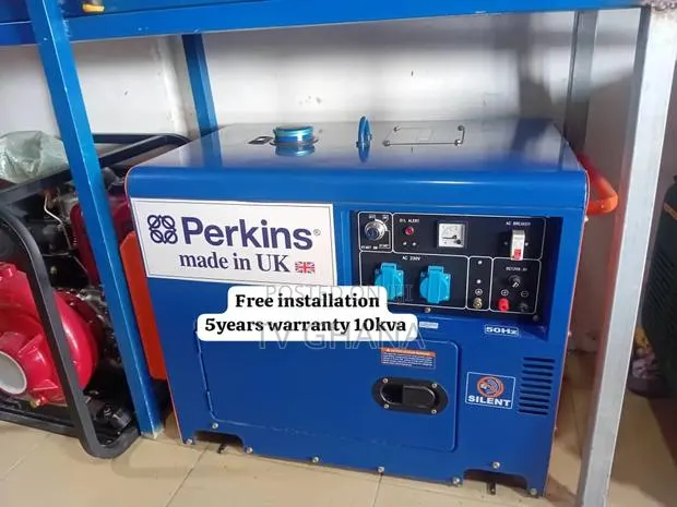 Perkins Silent Powerhouse 10kva Strong Backup Day and Night10kva · Photo 1