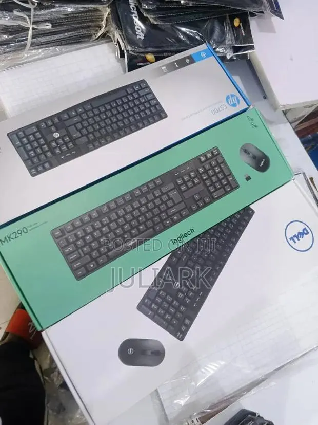 Logitech Keyboard and Mouse · Photo 1