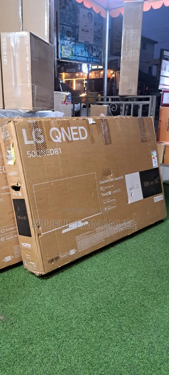 LG 50" Class QNED MiniLed QNED816 AI Quantum Dot Display Smart · Photo 1