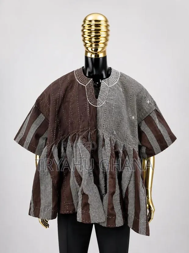 Shop Amazing Luxury Tradition Ghanaian Smock Online at Tryahu · Photo 1
