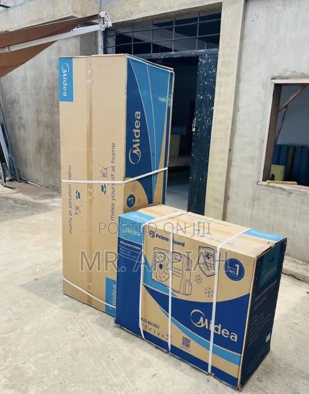 Extremely Chilling Midea Mj2-48crn1 5.0hp Floor Standing Ac · Photo 1