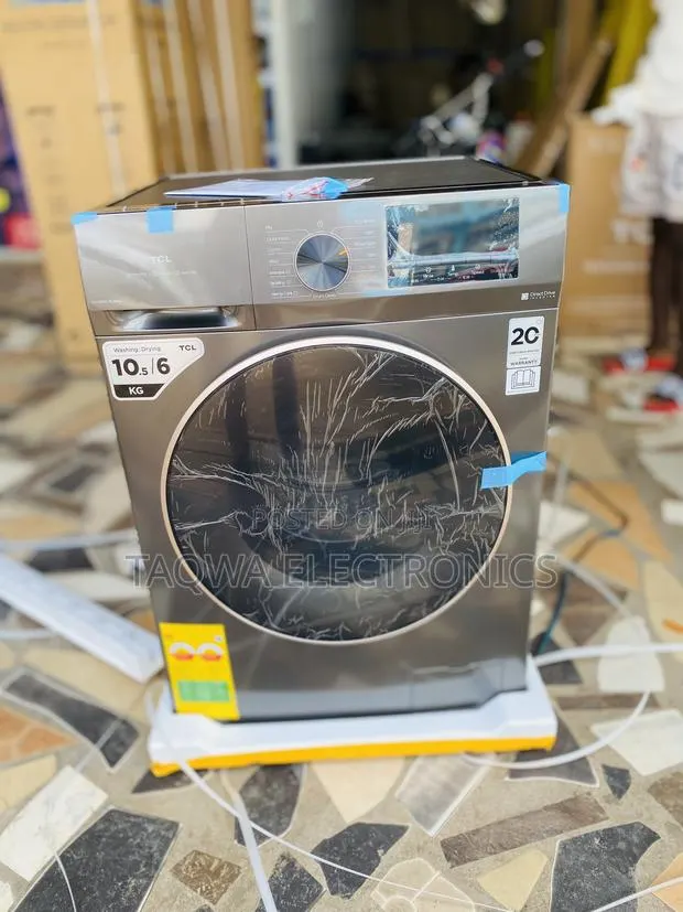 10.5kg/6kg TCL Front Load 10.5kg Wash and Dry · Photo 1