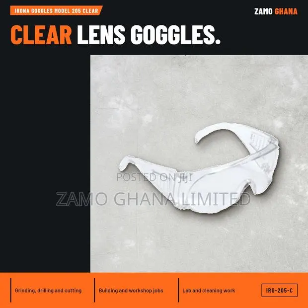 Irona Goggles Model 205 Clear - IRO-205-C · Photo 1