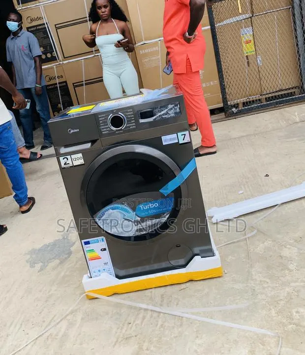 Super Durable Midea 7 Kg Front Load Washing Machine Mf110w70/T) · Photo 1