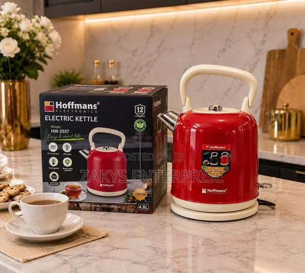 Hoffman Stainless Electric Kettle 4.8l · Photo 1