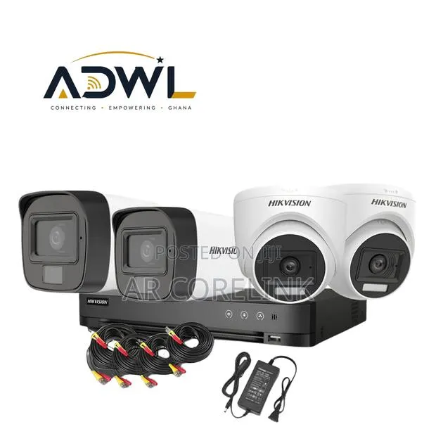 Hikvision 4CH Kit Smart Hybrid Light HD Surveillance Kit · Photo 1