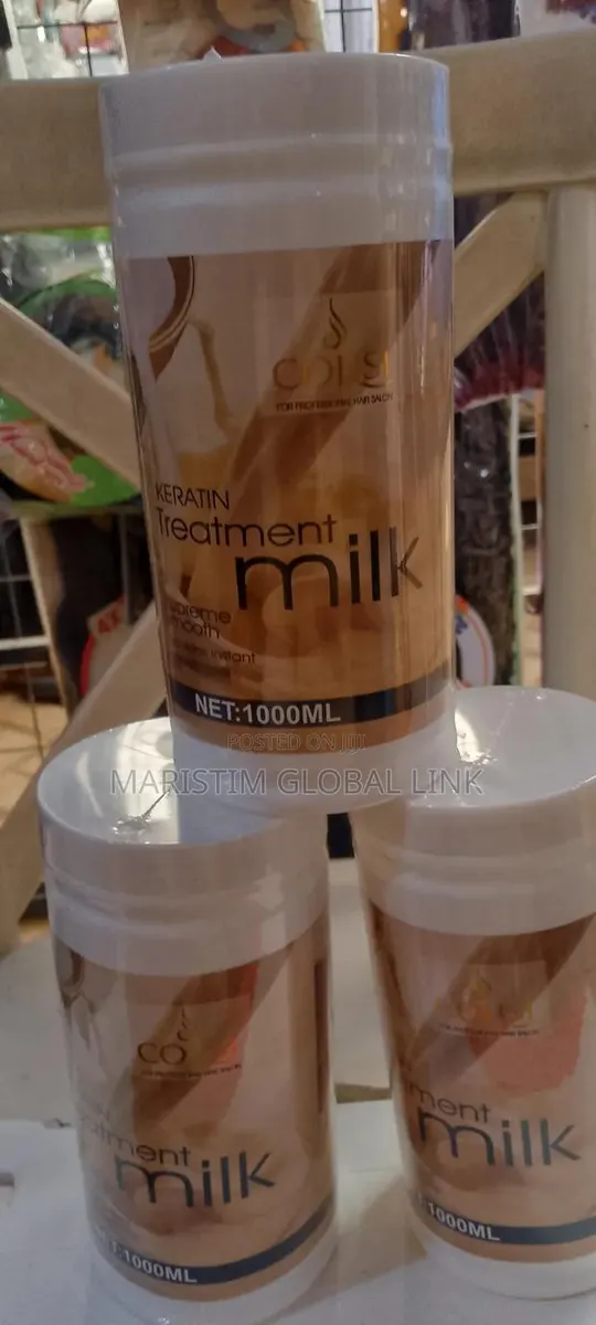 Keratin100% Human Hair Treatment Milk 1000ML · Photo 1