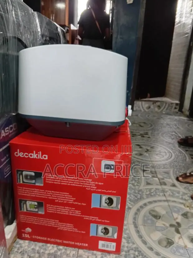 Decakila Electric Storage Water Heater – Fast Efficient Heating · Photo 1