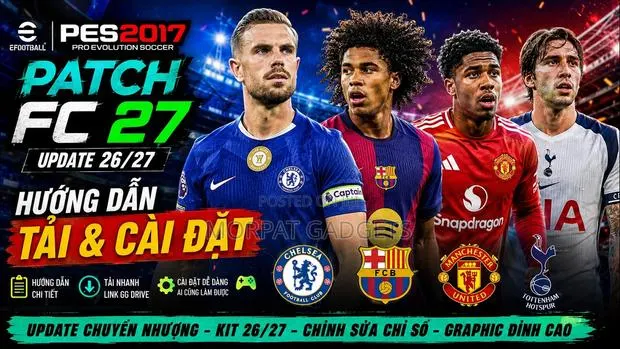 Pes 2017 + Fc 27 Patch | PC Game Available · Photo 1