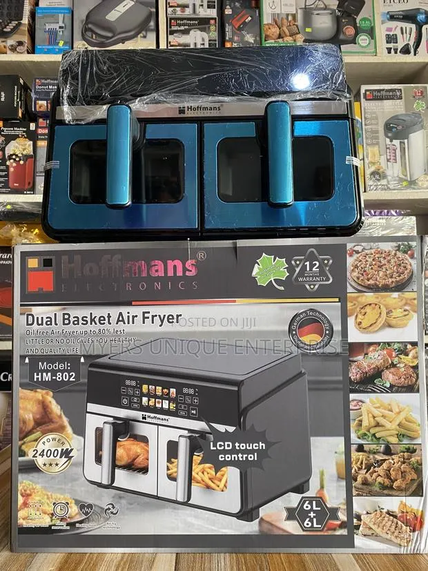 Oil Free 12l Double Air Fryer for Health Cooking (Hoffmans) · Photo 1