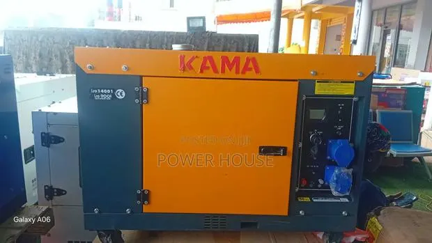 Industrial-Grade KAMA 15kVA Diesel Generator – Strong Engine, Free · Photo 1