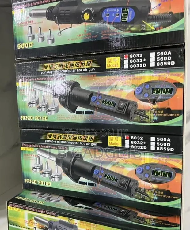 Portable Microcomputer Hot Air Gun · Photo 1