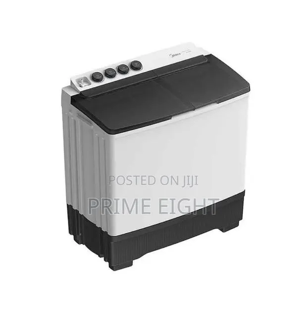 Midea 12kg Twin Tub Semi-Automatic Washing Machine (MT100W120/WG) · Photo 1