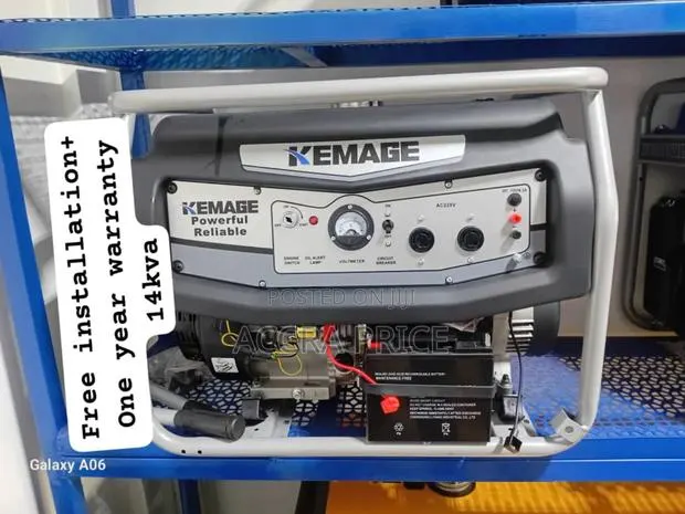 Power Wizard 14kva Kemage Petrol Generator 16000watts · Photo 1