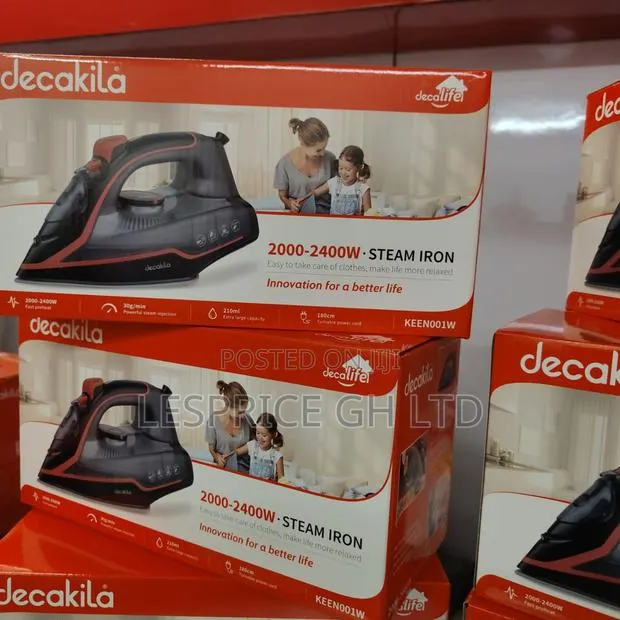 Mega Price Slash on Our Ultra Modern Steam Iron From Decakila · Photo 1