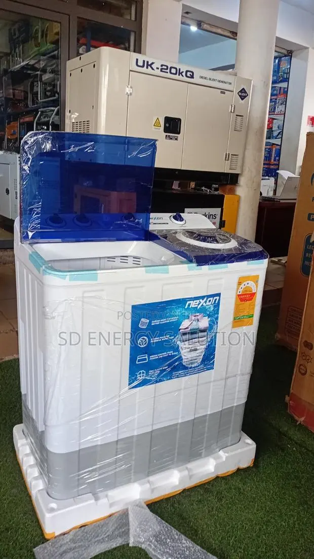 Brand New Nexon 12kg Washing Machine – Big Capacity Washer · Photo 1