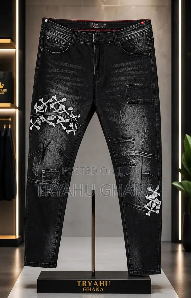 Stylish Denim Jeans You Can Afford – Tryahu Fashion Ghana · Photo 1