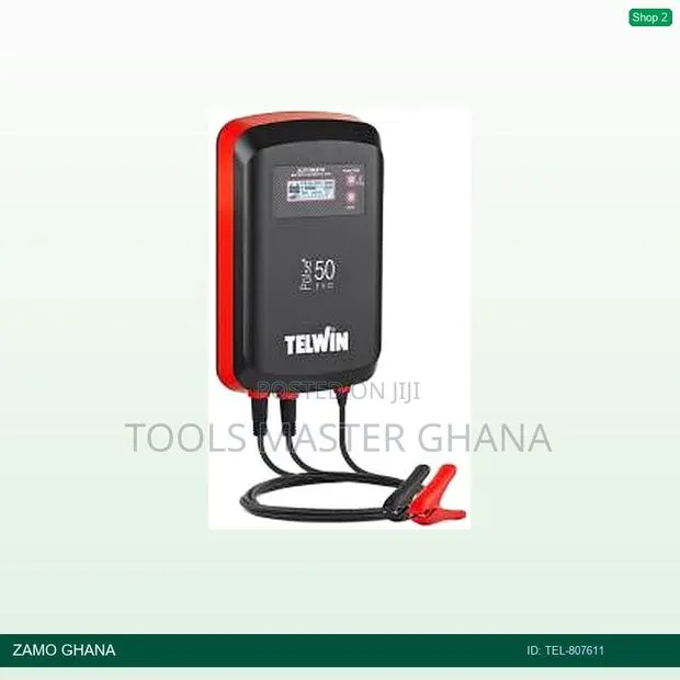 Telwin Pulse 50 Evo 230v 12v/24v Battery Charger Nt - Tel-807611 · Photo 1