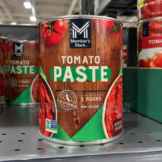 Member's Mark California Tomato Paste – Large Can for Jollof, Stew. · Photo 1
