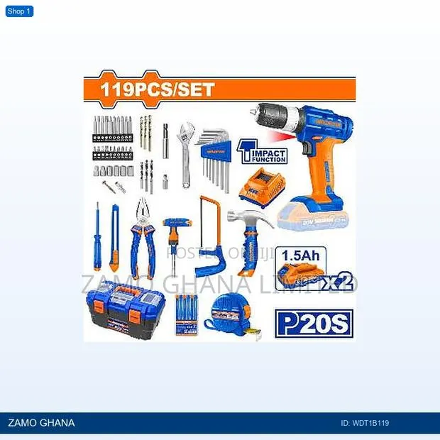 119 PCS Tools - Wdt1b119 · Photo 1
