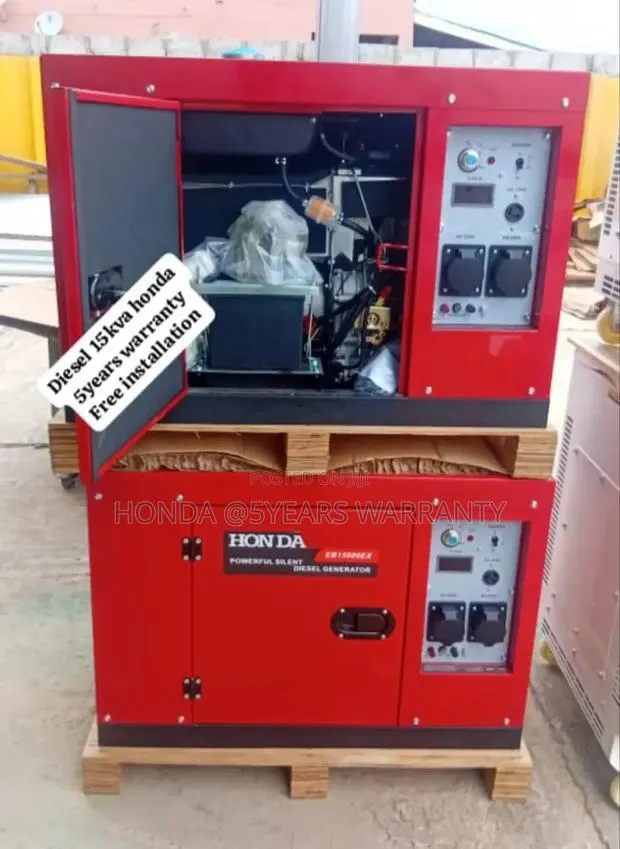 Tune Into Power Honda 15kva Remote Start Silent 15kva 15000w · Photo 1