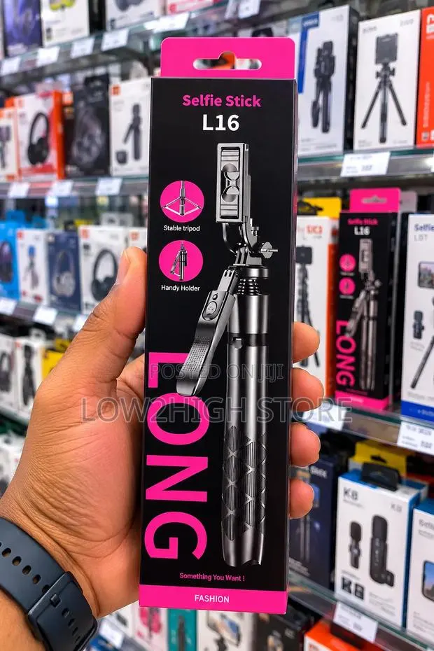 L16 Long Wireless Selfie Stick Tripod · Photo 1