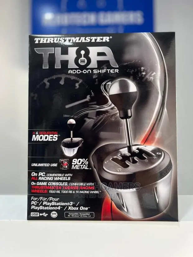 Thrustmaster Th8a Shifter Ps5, Ps4, Xbox Series X/S, One, PC · Photo 1