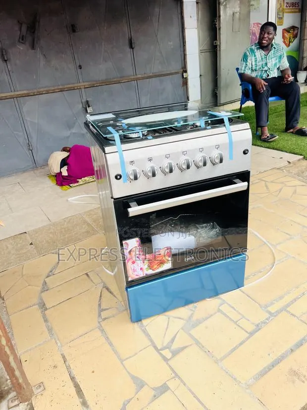Ultra Modern Sleek Gas Cooker Oven 4burner New Line 60/60 · Photo 1