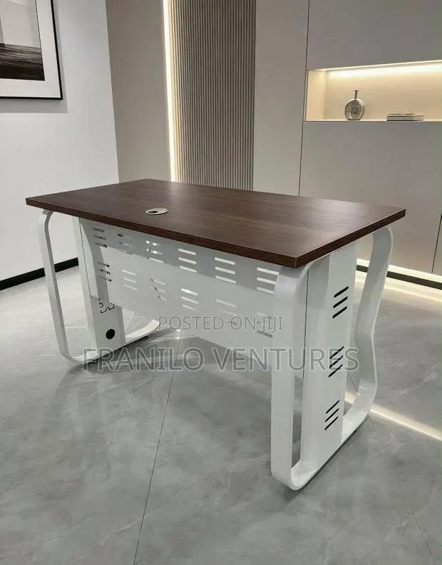 1.2m Office Desk ( Coffee Brown) · Photo 1