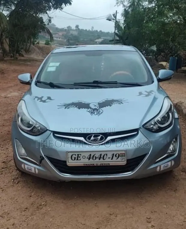 Hyundai Elantra 2013 Blue · Photo 1