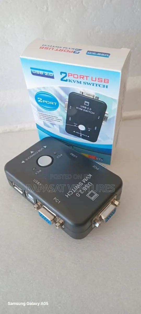 2 Port Usb2.0 KVM Switch · Photo 1