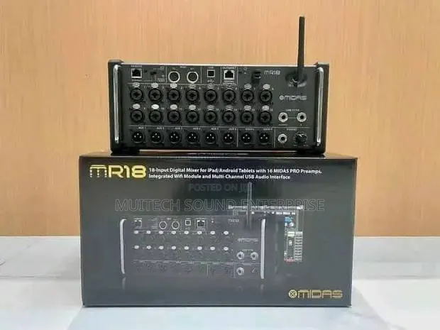 Digital Mixer MR18 (MIDAS) · Photo 1