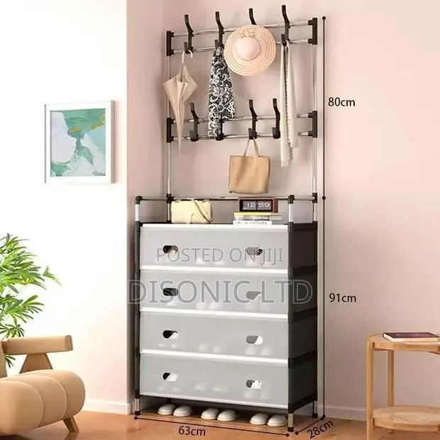 5 Layer Shoe Rack With Covers · Photo 1