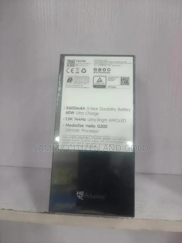 New Tecno Spark Slim 256 GB · Photo 2