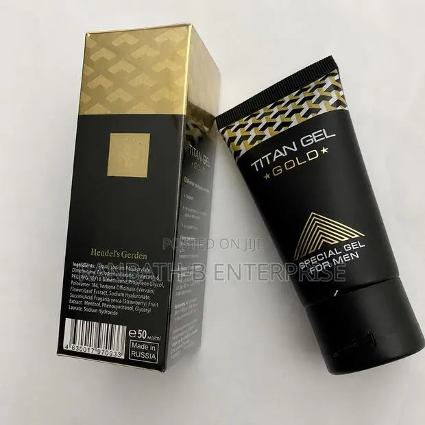 Original Titan Gel Gold – Special Gel for Men 50ml · Photo 1